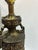Vintage Neoclassical Cast Brass Urn Table Lamp With Black Marble Base For Sale - Image 6 of 13