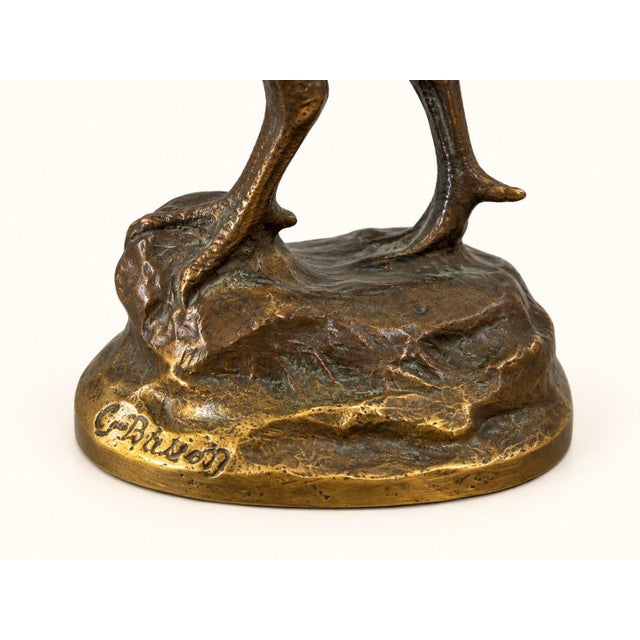 19th Century Bronze Gallic Rooster Figurine For Sale - Image 4 of 8