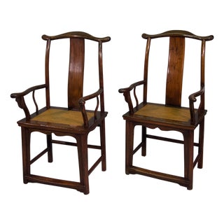 Pair of 19th Century Chinese Chairs For Sale