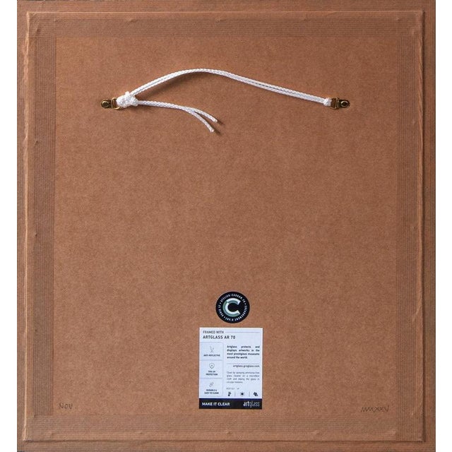 Antoine de Roux, Still Life with Inkwell, Oil Painting on Board, 1950-60, Framed For Sale - Image 8 of 9