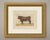 An original antique chromolithograph, printed in color, lettered "race de salers, taureau." and published in paris about...