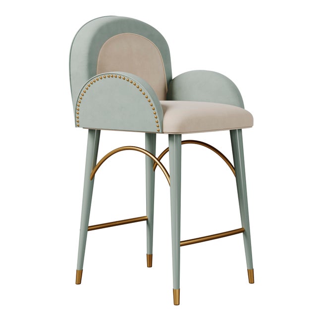 Karin Bar Chair by Ottiu, in New conditions. Designed from 2000 Signed by Maker