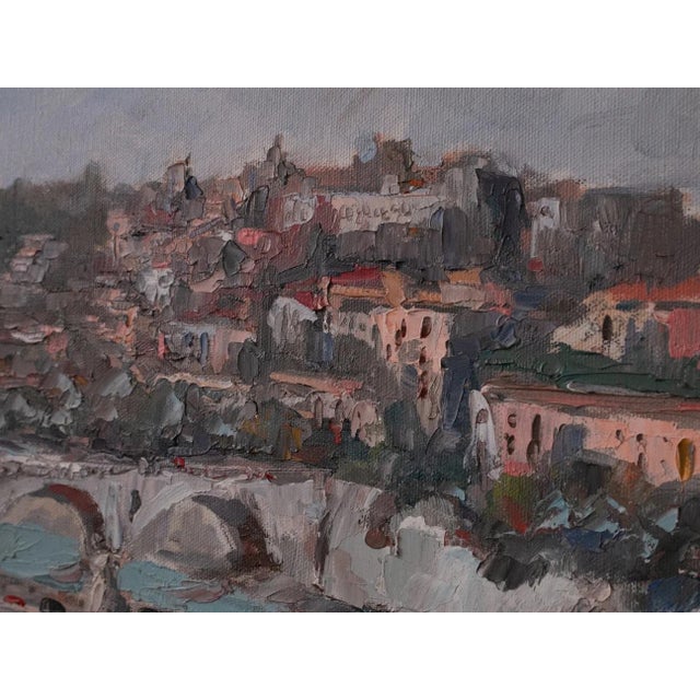 Original Painting of the Paris Canal Add a moment of inspiration to your home or office space with unique, vintage,...