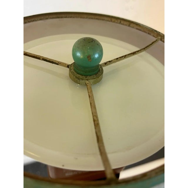 1930s Art Deco Modernist Tripod Base Floor Lamps Attributed to Walter Von Nessen Studio- a Pair For Sale - Image 9 of 9