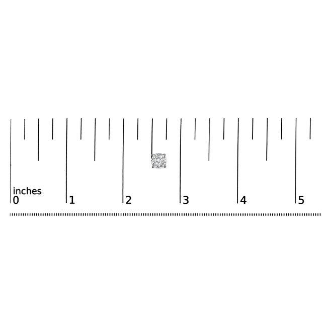 Early 21st Century Platinum 2.00 Cttw Round Lab Grown Diamond Solitaire Stud Earrings For Sale - Image 5 of 5