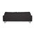 Conseta Fabric Chrome Three-Seater Anthracite Sofa from COR, Set of 2 For Sale - Image 10 of 13