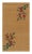 Gold 1960s Vintage Distressed Art Deco Rug in Golden-Brown With Colorful Floral For Sale - Image 8 of 8