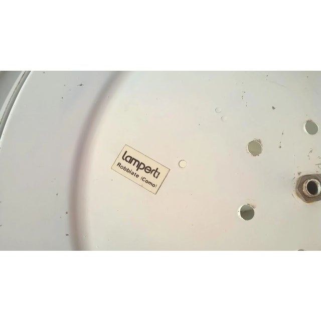 Metal Large Italian Sconce from Lamperti Robbiate, 1970s For Sale - Image 7 of 8