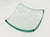 Italian Aquamarine Cut Glass Ashtray attributed to Fontana Arte, 1960s For Sale - Image 3 of 11