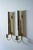 Vintage Brass Reflex Wall Candlesticks by Pierre Forssell for Skultuna, 1960s, Set of 2 For Sale - Image 4 of 8