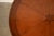 Hekman Georgian Banded Cherry Wood Pedestal Drum Side Table or Tea Table, Circa 1980s For Sale - Image 12 of 15