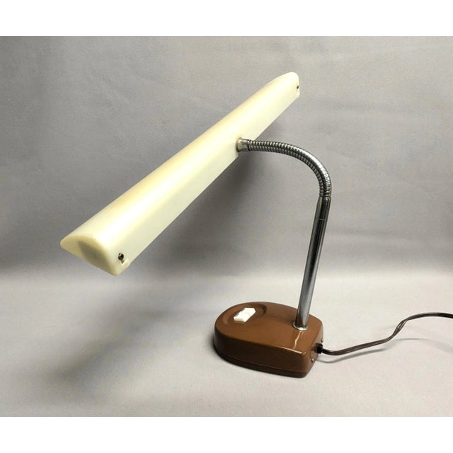 Mid-Century Mobilite Gooseneck Desk Lamp For Sale In Raleigh - Image 6 of 9