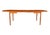 Vintage Danish Modern Teak Dining Table With Carved Tapered Legs For Sale - Image 17 of 18