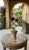 Metal Vintage Toleware Purple Ranunculus Topiary Arrangement in Terracotta Pot For Sale - Image 7 of 12