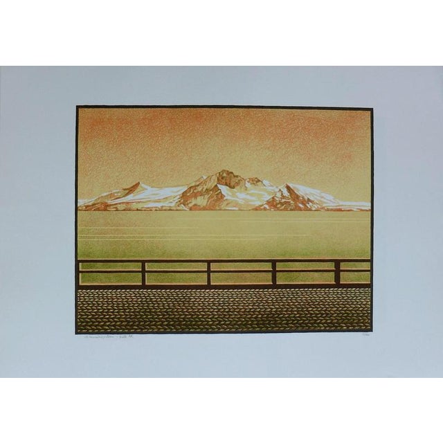 Vicente Pascual Rodrigo Las grandes montanas, 1982 Lithograph Hand signed and numbered on Guarro paper Print run: 100...