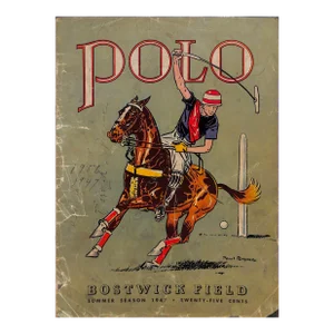 Polo Bostwick Field Summer Season Book, 1947