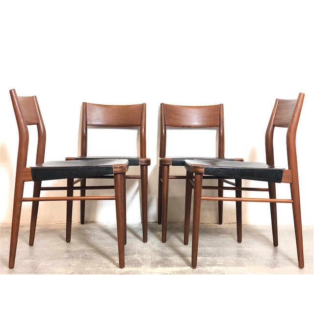 Danish Dining Chairs, Danimarca, 1960s, Set of 4 For Sale - Image 15 of 15