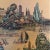 Paper '1920's Chinese Port With Biplane Overhead', Early 20th Century Chinese School, Philately, Postage Stamp Collage For Sale - Image 7 of 16