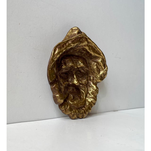 1960s Miner Mike Keeler the Man and the Sea Ashtray in Brass, 1967 For Sale - Image 5 of 10