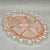 Glass Vintage Pink Anchor Hocking “Old Colony” Open Lace 5-Part Divided Relish Dish Platter For Sale - Image 7 of 8