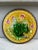 1900 - 1909 German Majolica Flowers & Leaves Plate Zell Circa 1900 For Sale - Image 5 of 6