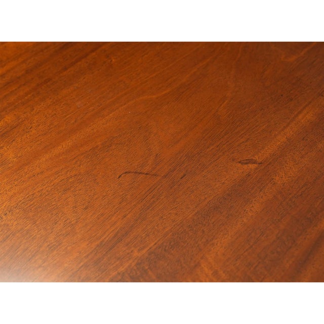 Vintage Old Colony Furniture Mahogany Dining Table For Sale - Image 13 of 15