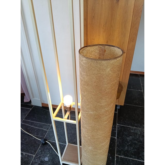 1960s Vintage Glass Fibre Floor Lamp, 1960s For Sale - Image 5 of 12