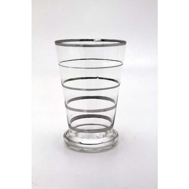 Set of Czech Art Deco Drinking Glasses, Set of 5 For Sale - Image 6 of 6