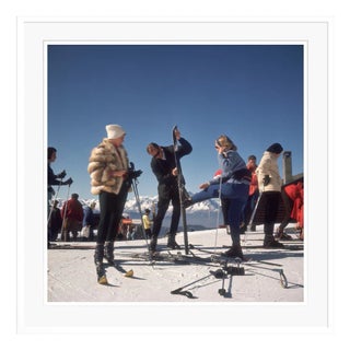Slim Aarons, Verbier Skiers, 1964, Colour Photograph For Sale