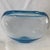 1990s Royal Copenhagen “Provence” Sea Blue Crystal Bowl, Per Lütken Design, 25 Cm (10”) For Sale - Image 5 of 7