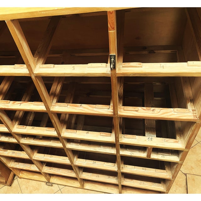 26-Drawer Card Catalog Cabinet in Wood, 1950s For Sale - Image 10 of 18