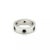 Contemporary Cartier Love Blue Sapphire Limited Edition 18k White Gold Ring W/Cert Size Us 4.5 Eu 49 For Sale - Image 3 of 6