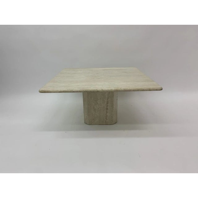 Mid-Century Travertine Coffee Table, 1970s For Sale - Image 8 of 9