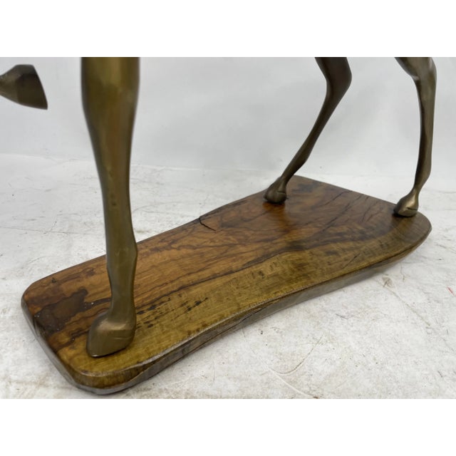 Gold Horse Sculpture, 1920s, Bronze For Sale - Image 8 of 10