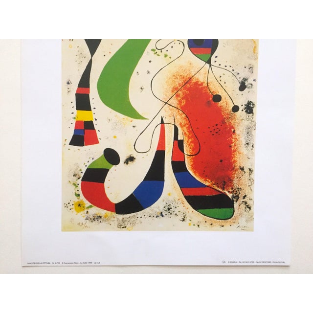 Joan Miro 1999 Spanish Surrealist Abstract Lithograph Print