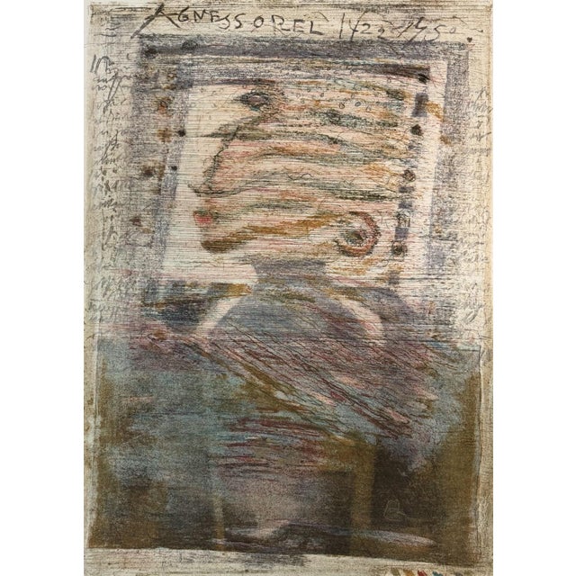An unknown artist (signed in the lower right, likely illegibly "Belli" or something similar) created this work as an...