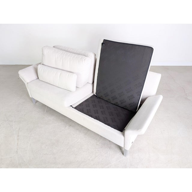3000 Three-Seater Sofa in Cream Beige from Rolf Benz For Sale - Image 5 of 11
