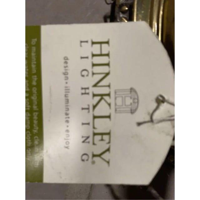 Hinkley Lighting H4640 1 Light Indoor Wall Sconce Base Cambridge Collection - Set of 2 For Sale - Image 4 of 5