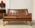 Model 53 Sofa in Cognac Leather by Arne Vodder, 1953 For Sale - Image 10 of 10