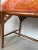 Faux Bamboo Bench With 19Th. C. Cashmere Shawl For Sale - Image 12 of 12