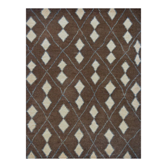 Handwoven Contemporary Turkish Deco Rug For Sale