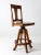 Vintage Arts & Crafts Drafting Stool For Sale - Image 4 of 12