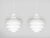 Vintage Pendant Lamps by Bent Karlby for Lyfa, Denmark, 1970s, Set of 2 For Sale - Image 12 of 12