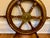 Wood Late 20th Century Six-Spoke Ship’s Wheel For Sale - Image 7 of 7