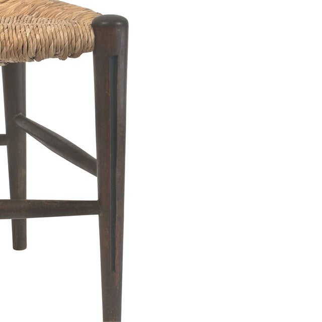 Wood Vintage Triangular Chair, 1930s For Sale - Image 7 of 9