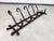 Antique Bentwood No. 1 Wall-Mounted Coat Rack from Gebrüder Thonet, 1890s For Sale - Image 3 of 8