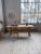 Antique table from the 1960s/1970s, mountain furniture style, in the style of charlotte perriand's les arcs models. made...
