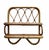 Wood Hand-Crafted Rattan and Bamboo Wall Shelf, Italy, 1960s For Sale - Image 7 of 7
