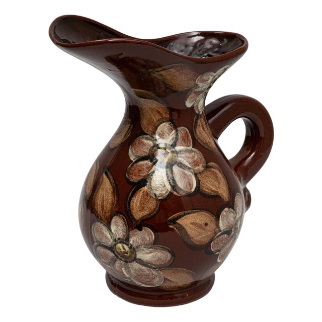 20th Century Belgian Ceramic Vase For Sale