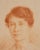 Brown 20th Century "Female Portrait" Oil on Canvas For Sale - Image 8 of 9